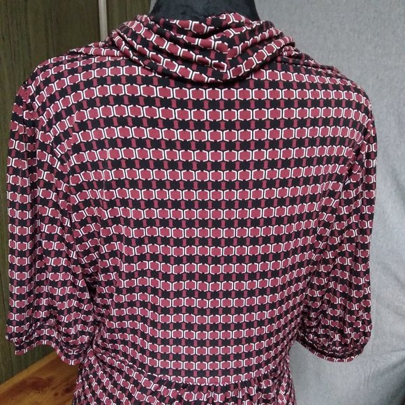 Ann Taylor Loft cowl neck blouse size M - Picture 9 of 14